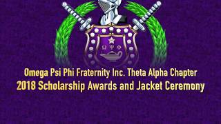 Theta Alpha Scholarship Awards and Spring 2018 Purple Jacket Ceremony