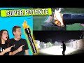 ¿Es esta la linterna mas potente del mundo? ¿Prende cosas? ¿...