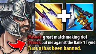 I Beat This Yasuo So Bad His Entire Team Reports Him... He Was Malding