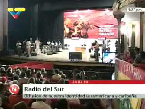 Momentos del presidente Hugo Chávez con La Radio del Sur