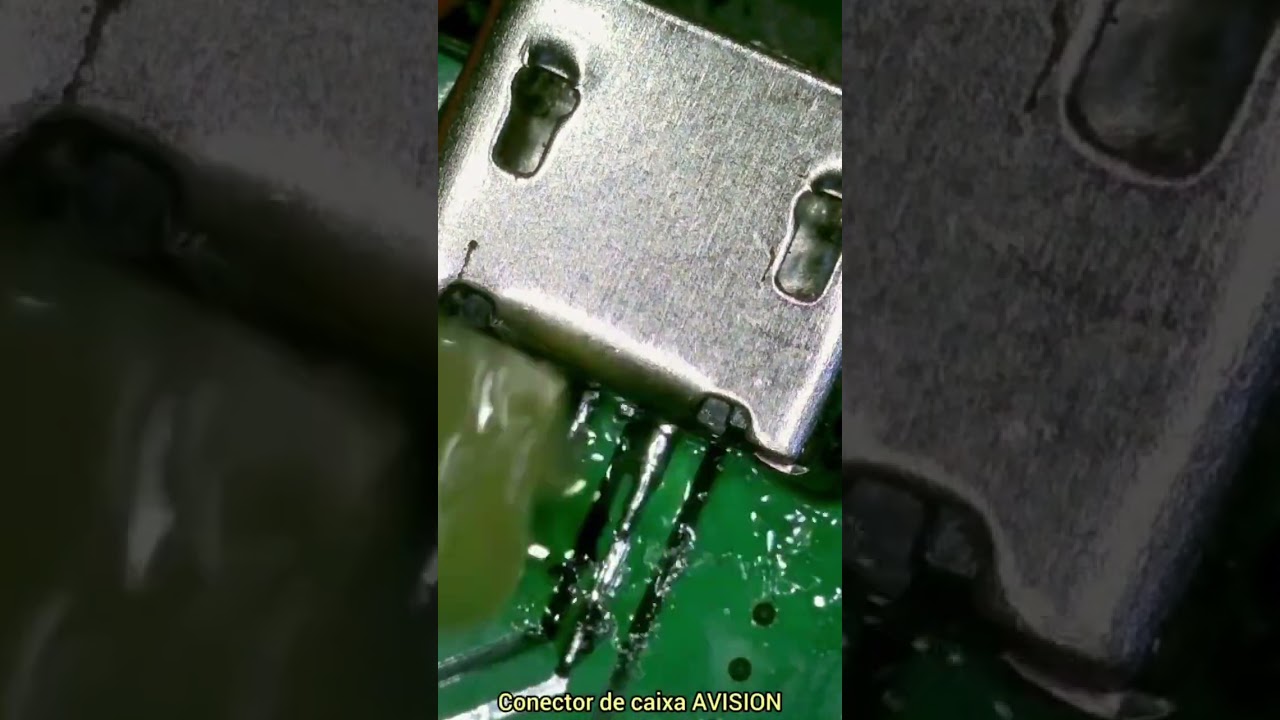 AVISION Box Connector With Cold Solder, Does Not Charge… AVISION Box Connector With Cold Solder, Does Not Charge…