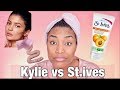 KYLIE WALNUT SCRUB VS ST. IVES APRICOT SCRUB -- IRISBEILIN