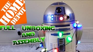 Home Depot R2D2 Unboxing And Embly