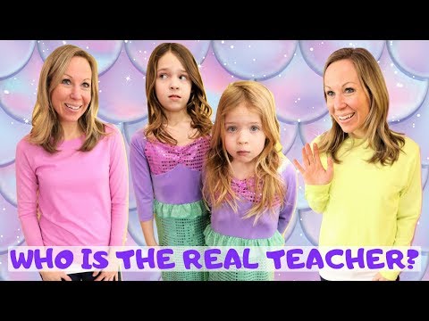 Two Miss Lucy's at Toy School with Shopkinsâ„¢ Happy Places