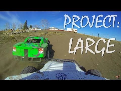 RC ADVENTURES - Project: "LARGE" - LOSi 5ive T 4x4 Truck Race - Wanna go for a Ride?!