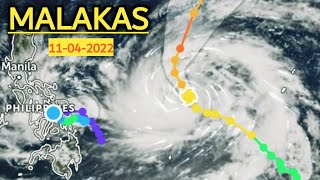 Severe Tropical Storm Likely To Intensify 11-04-2022