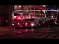 FDNY responding Ladder 5 Engine 54 responding Battalion 9 night ©