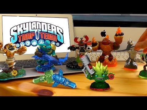 Skylanders Trap Team Starter Pack Review & New Light / Dark Elements