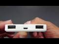 10,000 Mah Compact Portable Power Bank!