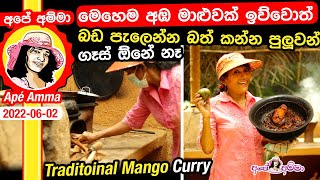 Traditional mango curry Apé Amma