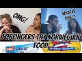 Foreigners try Norwegian food (ENG SUB)