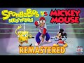 Spongebob vs Mickey Mouse Remastered - Cartoon Beatbox Battles