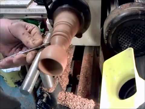 Wood Turning - A Goblet with Captive Ring