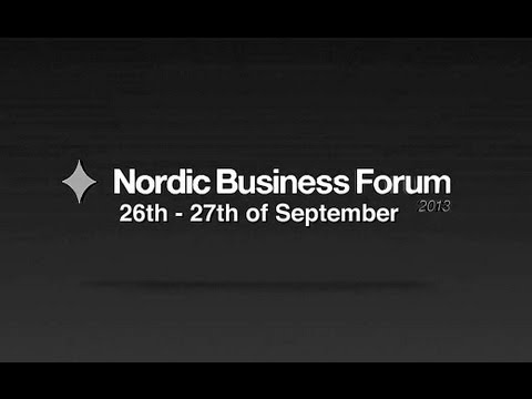 Nordic Business Forum 2013