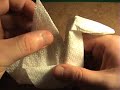 3 - How To Make An Origami Swan Napkin