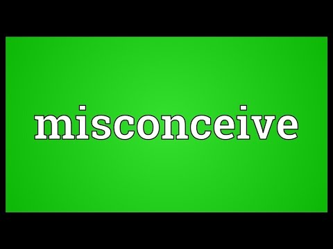 Header of misconceive
