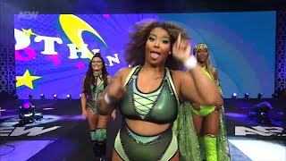Tay Melo, Queen Ta & Willow Nightingale Entrance - Aew Collision, August 9, 2025