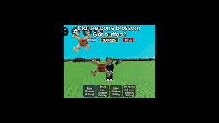 Jandel Actually Buffed Bone Blossom Grow A Garden