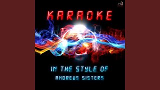 The Woodpecker Song In The Style Of Andrews Sisters Karaoke Version The Woodpecker Song In The Style Of Andrews Sisters Karaoke Version