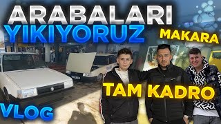 Toplanti Öncesi̇ Arabalari Yikiyoruz Makara Vlog