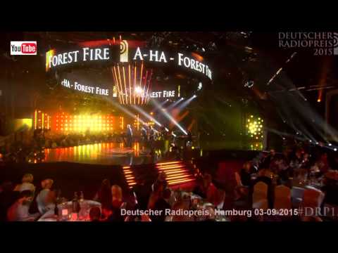 A-ha Live - Forest Fire (HD), Deutscher Radiopreis, Hamburg 03-09-2015