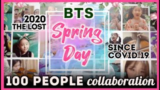 100 students & citizens who lost their Spring sing BTS Spring Day cover with ARM