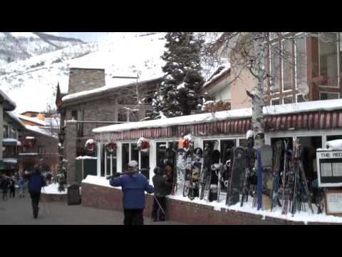 michelle obama vail skiing. Short video of Vail Village after a day of skiing. I pan through Vail Village where you can see the famous Red Lion bar and the new outdoor fountain.