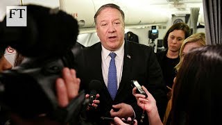 Pompeo Voices Iran Security Concerns To Iraq Visit