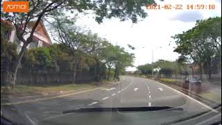 Kemalangan Myvi Merah