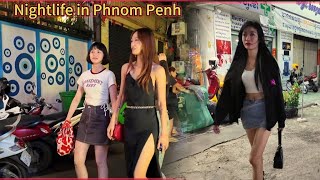 Nightlife How Is Phnom Penh, Cambodia Now? Walking Street Nightlife Scene. So Many Beauties2024