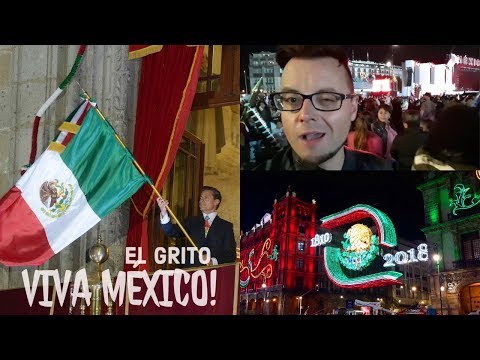CELEBRATING MEXICO'S INDEPENDENCE DAY 2018 IN CDMX! | EL GRITO | VIVA MEXICO!