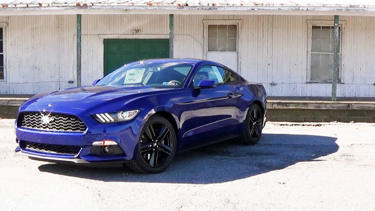 2016 Ford Mustang EcoBoost: Review - YouTube