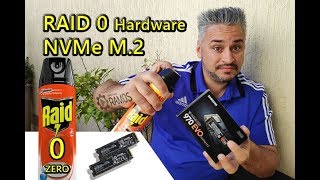 Raid 0 No Ssd Samsung 970 Evo Nvme M.2 Será Que Vale A Pena ??? Configuração Pt-Br
