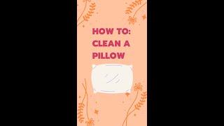 How To Remove Yellow Stains From A Pillow