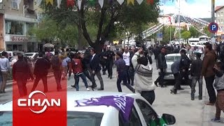 HDP Mitingi Sonrası Olaylar çıktı, Polis Biber Gazı Kullandı