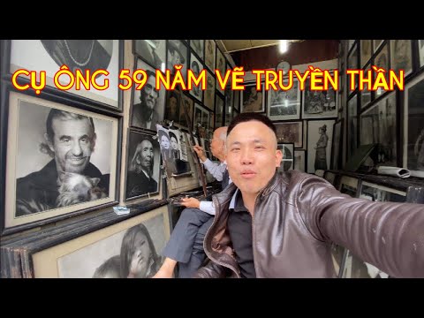 #89: Cụ Ông 86 Tuổi, 59 Năm Vẽ Truyền Thần. Bút Hiệu BẢO NGUYÊN