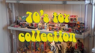 70s Toy collection. Action Man, Timpo toys, Britains motorcycles, Lone Ranger, Action Jackson