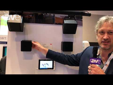 Integrate 2018: Apart Audio Shows the Kubo On-Wall Speakers on the Amber Technology Stand