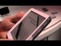 Foto pequena Capacitative 6" e-reader prototype by Sagem Wireless at Mobile World Congress 2010