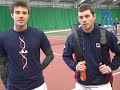 British tennis players Josh Goodall & Chris Eaton win in Sheffield