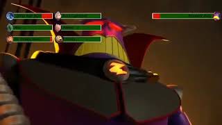 Toy Story 2 Buzz Vs Zurg With Healthbars