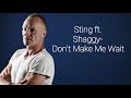 Sting, Shaggy- Don't Make Me Wait Lyrics
