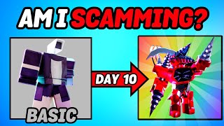 BASIC To ULTIMATE Day 10! (Toilet Tower Defense)