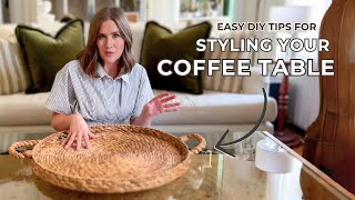 Easy Designer Tips For Styling A Coffee Table