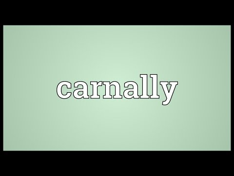 Header of carnally