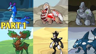 Prime Creo Locations Seacean, Dracoad,Kong, Muzant, Brunk, Mizan, Akhlut Evocreo2 Pocket Monster