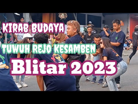 Karnaval Kirab Budaya Tuwuh Rejo Kesamben Blitar 2023