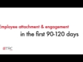 How to measure employee attachment & engagement in the first 90-120 days with Anthony Sork