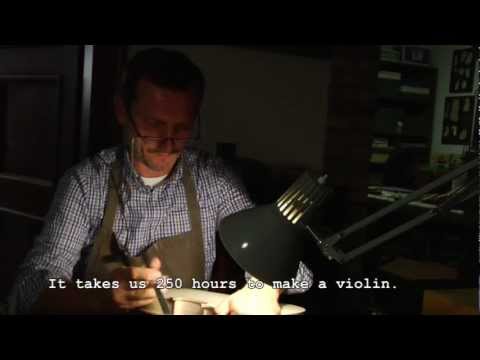 Traditional violin craftsmanship in Cremona Traditional violin craftsmanship in Cremona klip izle