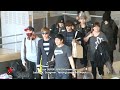 SUPER JUNIOR arrival at Paris Charles de Gaulle airport (Leeteuk, Sungmin, Yesung & Ryeowook)